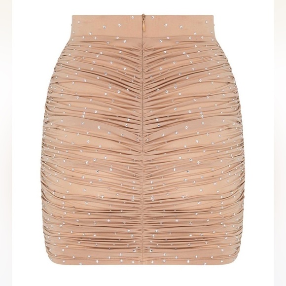 Alex Perry Benson Ruched Mini Skirt - Picture 6 of 8